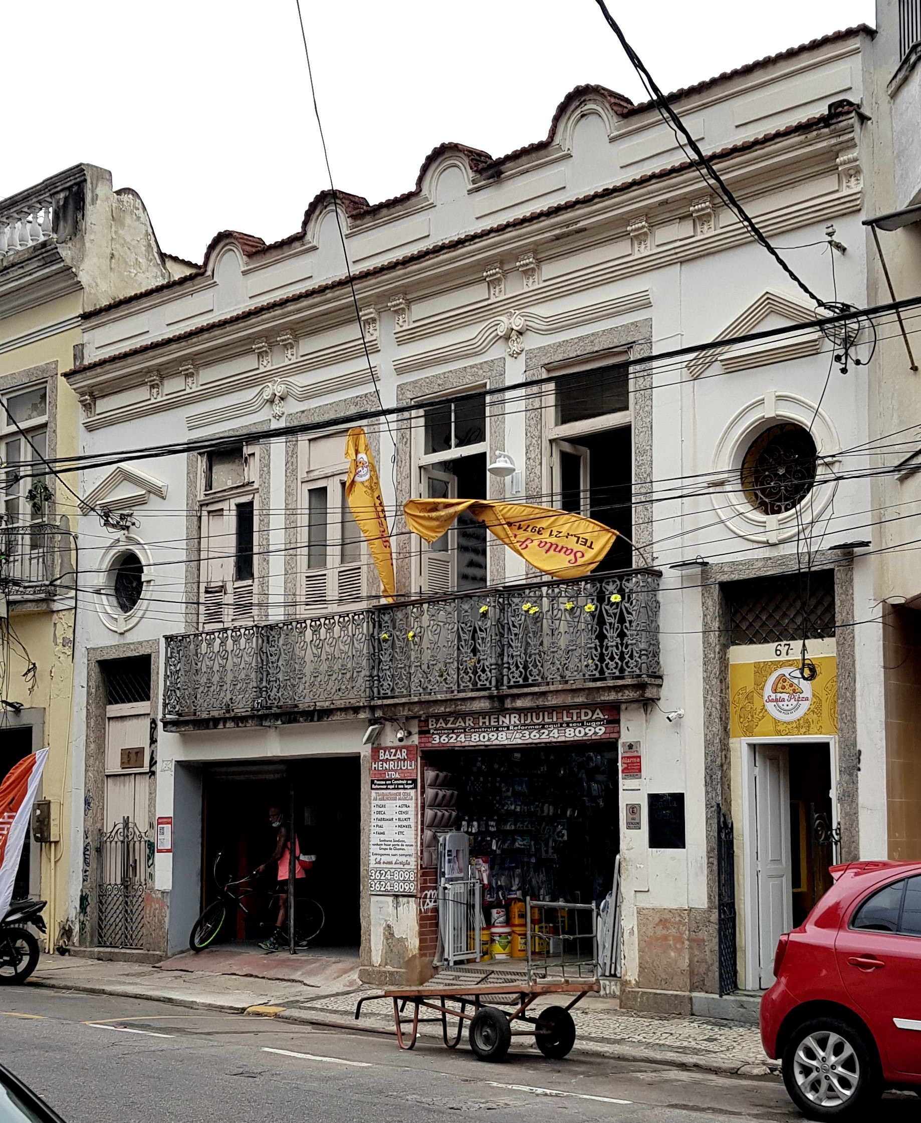 Imagem de referência de Edifício à Rua Ipiranga, 65/67, descrito nos dados abertos como bem tombado pelo Instituto Estadual do Patrimônio Cultural do Rio de Janeiro na cidade do Rio de Janeiro