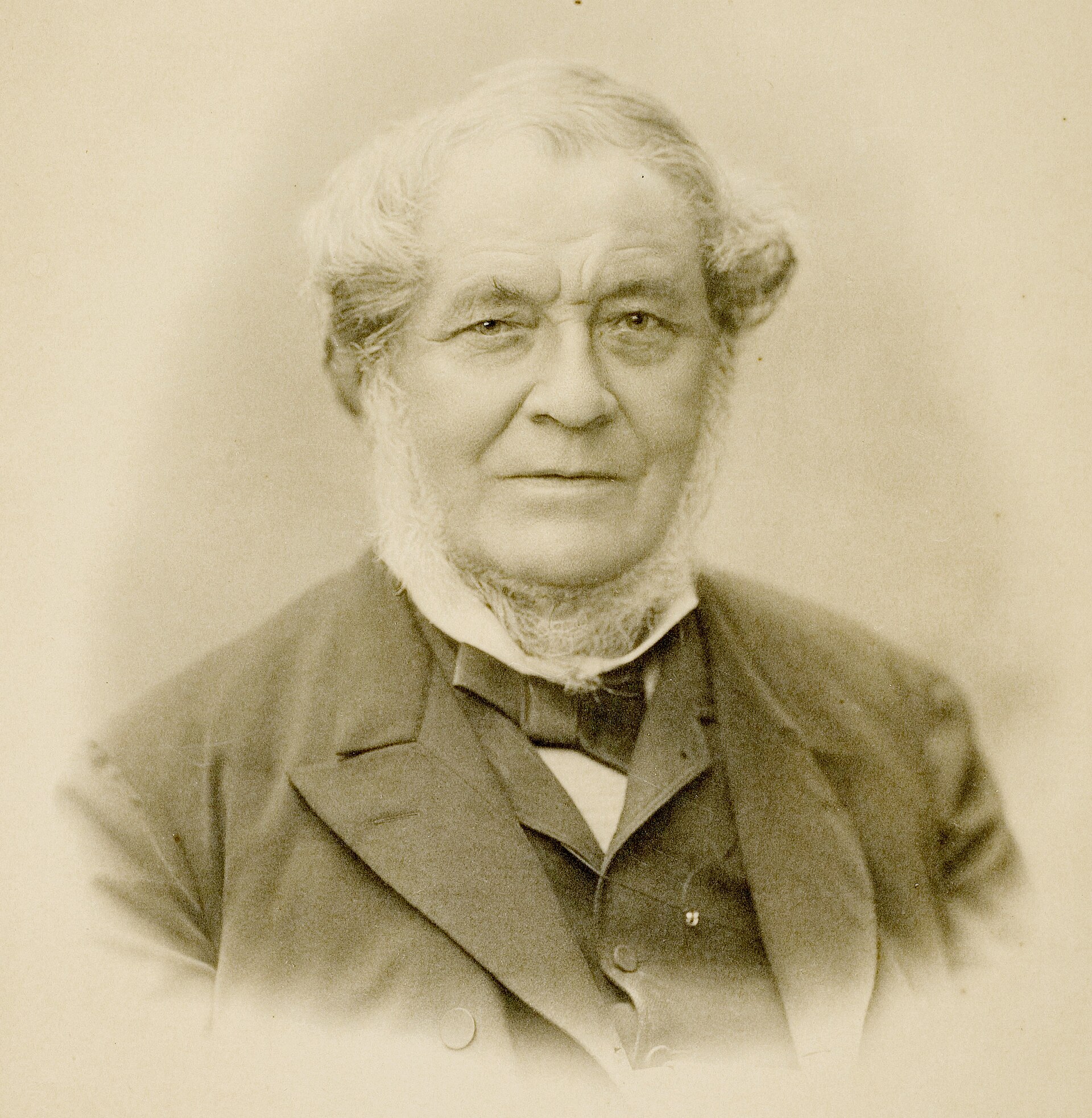 Imagem de referência de Robert Bunsen, descrito nos dados abertos como químico alemão, professor académico