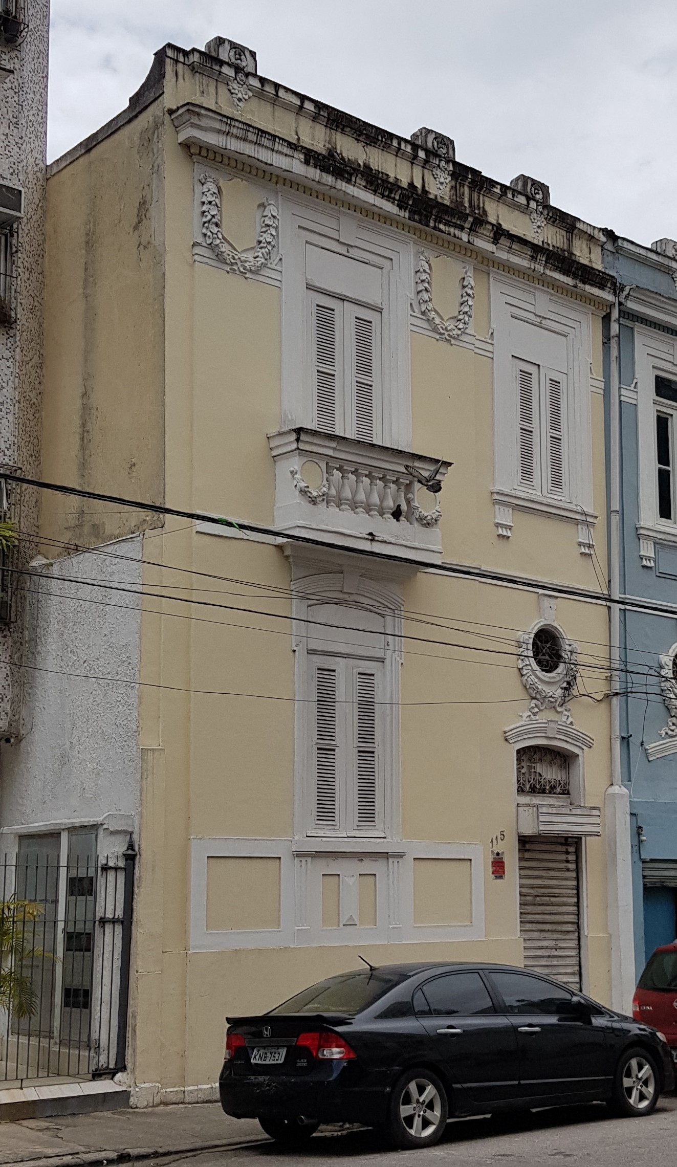 Imagem de referência de Edifício à Rua Ipiranga, 115, descrito nos dados abertos como bem tombado pelo Instituto Estadual do Patrimônio Cultural do Rio de Janeiro na cidade do Rio de Janeiro