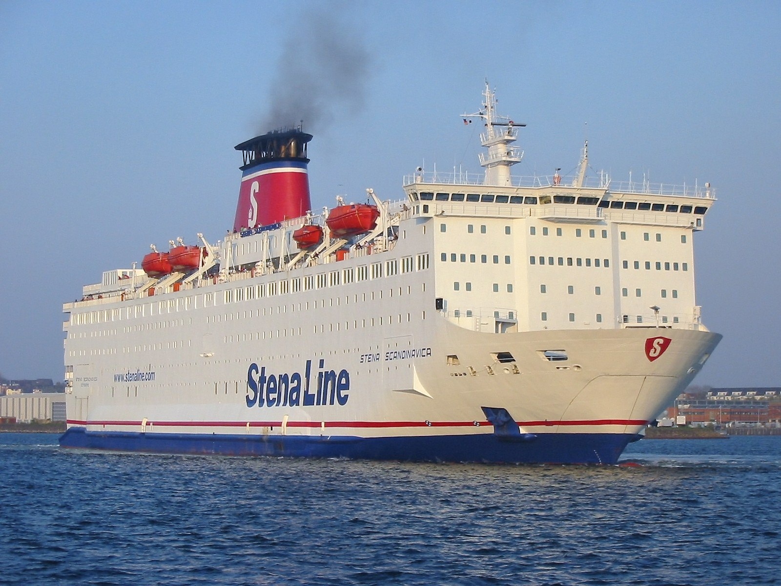 Imagem de referência relacionada a Stena Line, item descrito como companhia de navegação sueca