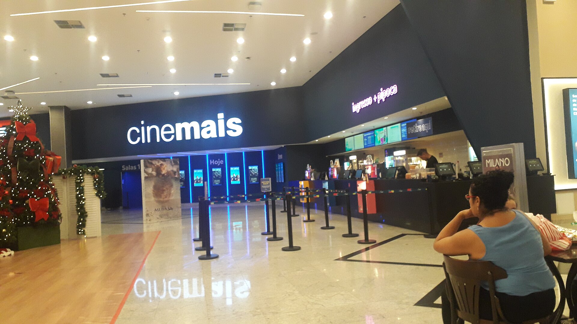 Imagem de referência de Cinemais Bougainville, descrito nos dados abertos como complexo de salas de cinema da cidade de Goiânia, Goiás