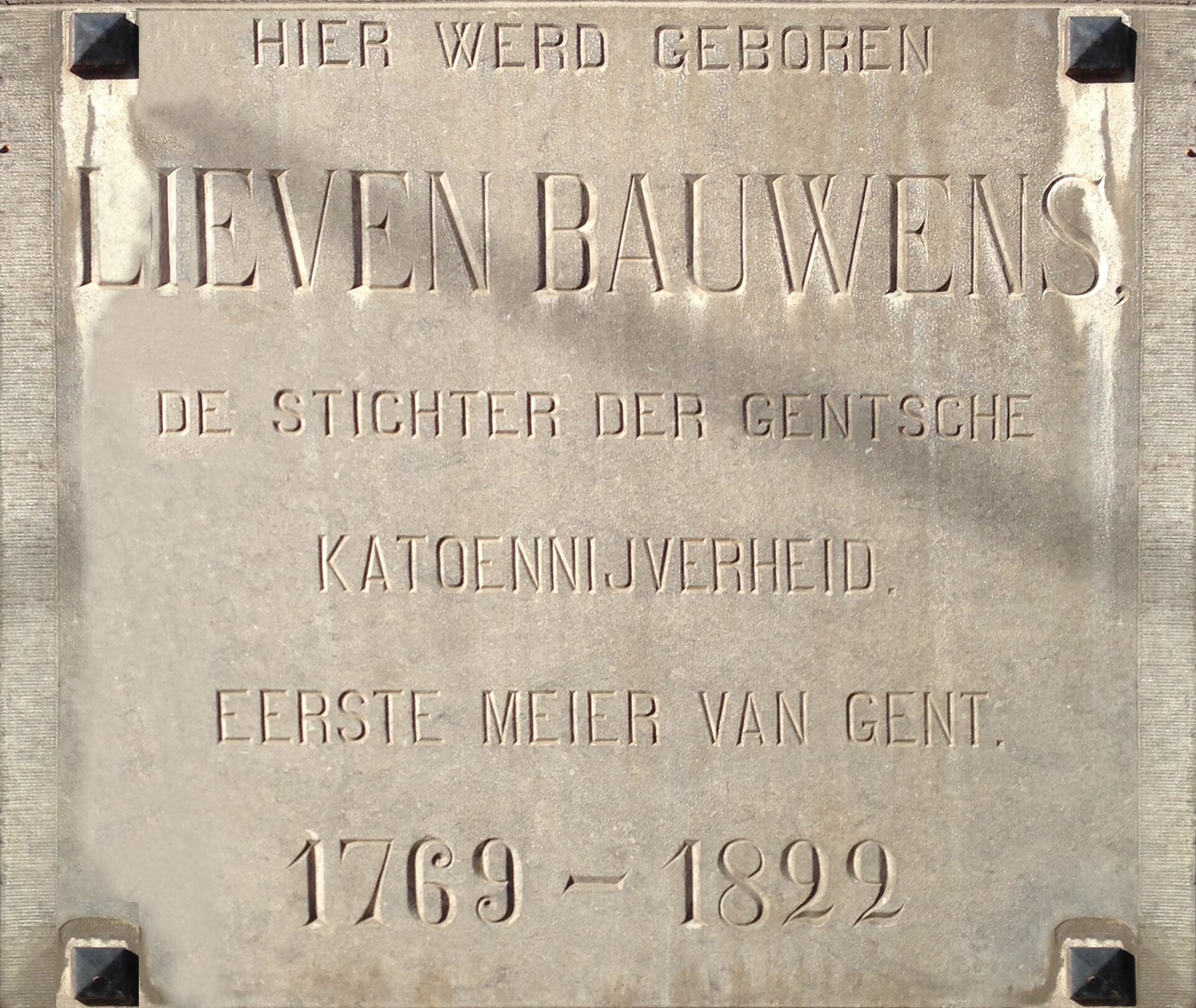 Imagem de referência relacionada a Liévin Bauwens, item descrito como registro de referência sobre Liévin Bauwens, organizado a partir de dados estruturados abertos