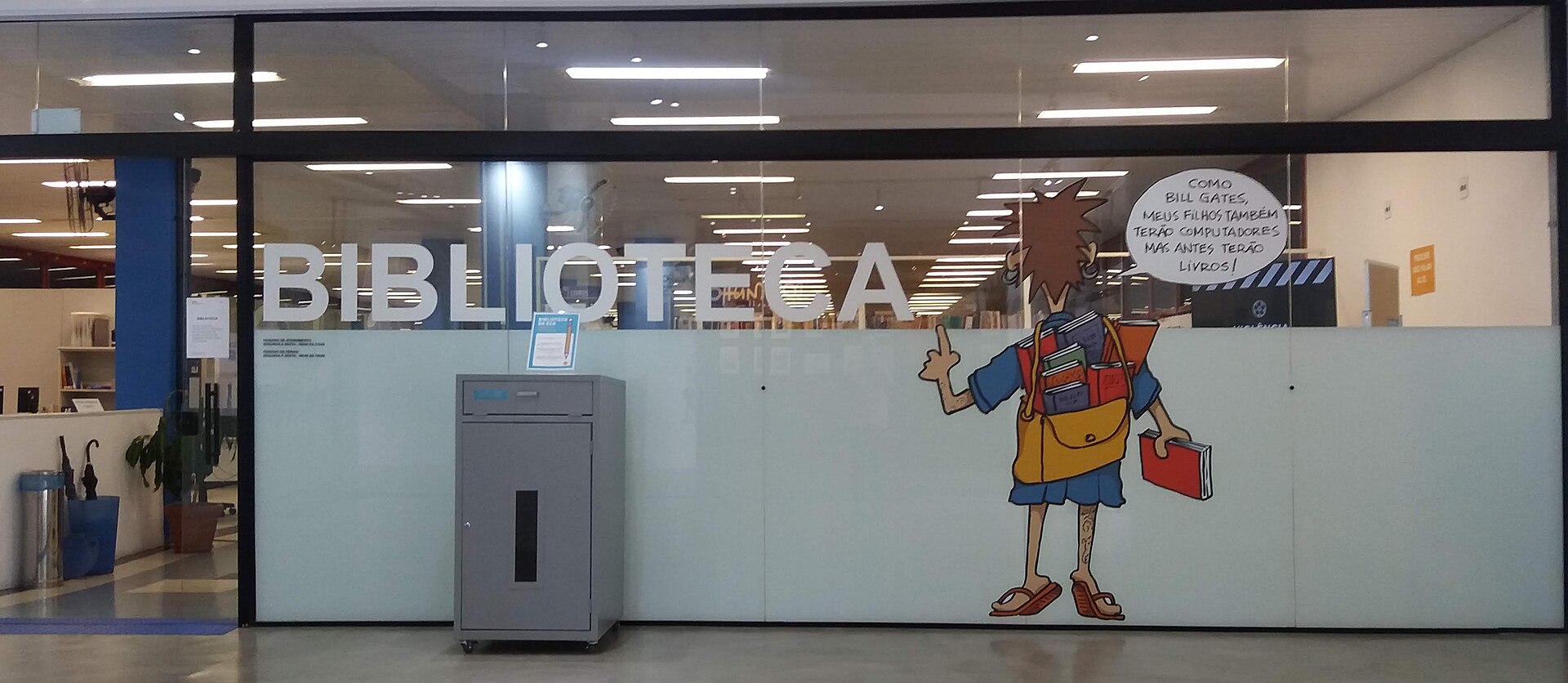 Imagem de referência de Biblioteca da ECA, descrito nos dados abertos como biblioteca universitária