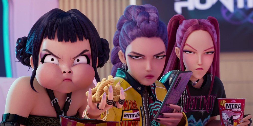 Guerreiras do K-pop foi vencedor de duas estatuetas do Oscar: Melhor Animação e Melhor Canção Original — Foto: Divulgação/IMDb