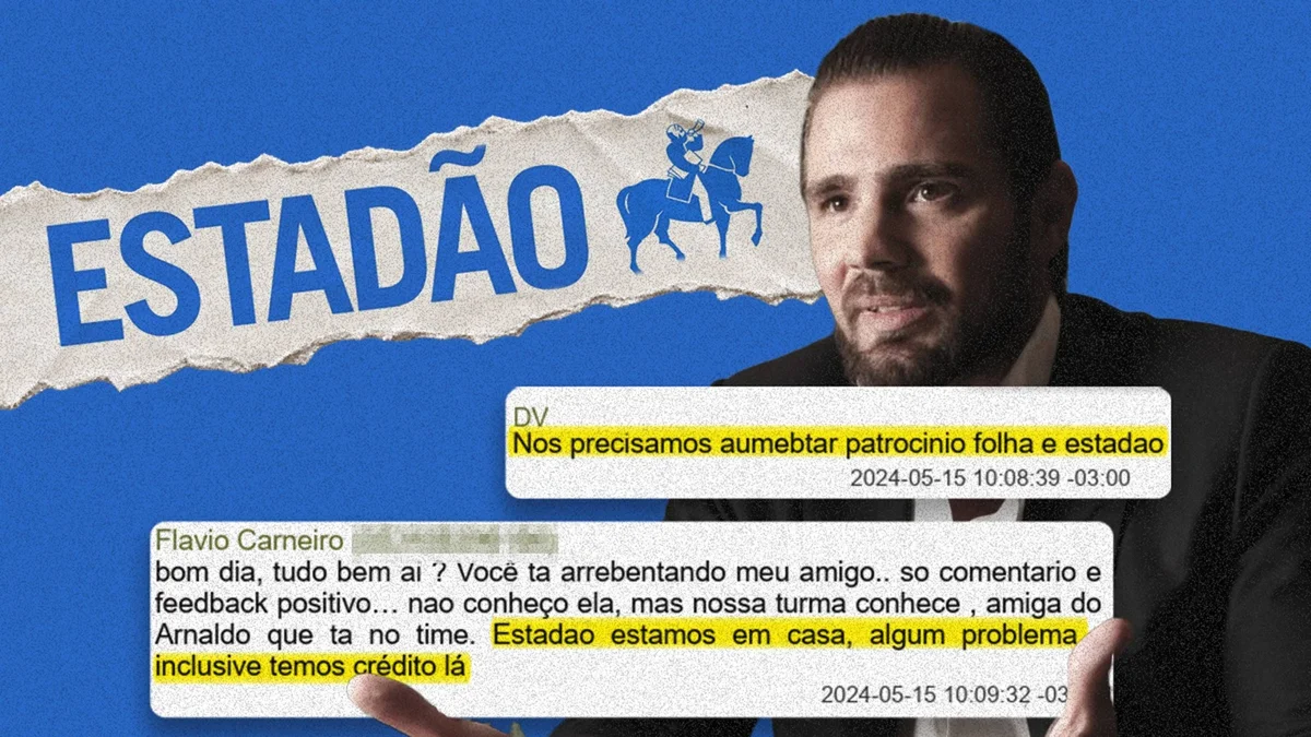 No “Estadão estamos em casa, temos crédito lá”, disse sócio a Daniel Vorcaro