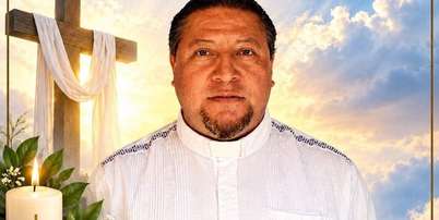 O sacerdote Román de la Cruz Hernández foi morto a tiros. Foto: Reprodução/Facebook via Diócesis de Huejutla / Estadão