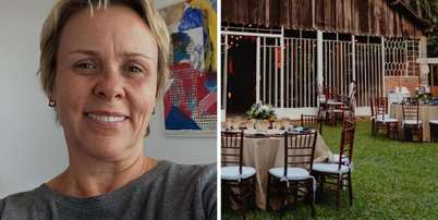 Giulia Gam, atriz, | Registro de decora&ccedil;&atilde;o para casamento Foto: Reprodu&ccedil;&atilde;o | Instagram