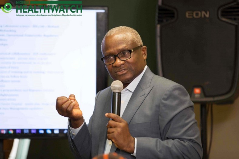 NCDC DG, Dr. Jide Idris. | Photo credit: Nigeria Health Watch