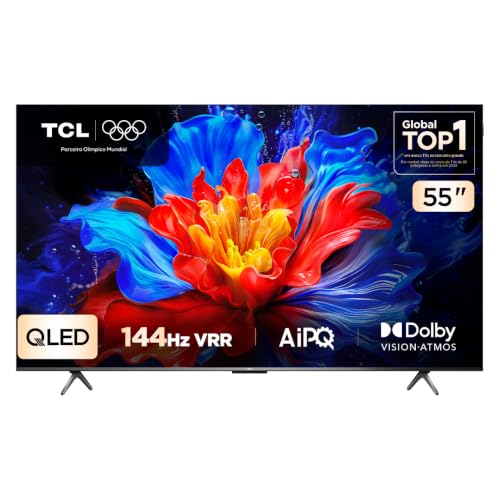 Smart TV TCL 55 Polegadas QLED 4K P8K