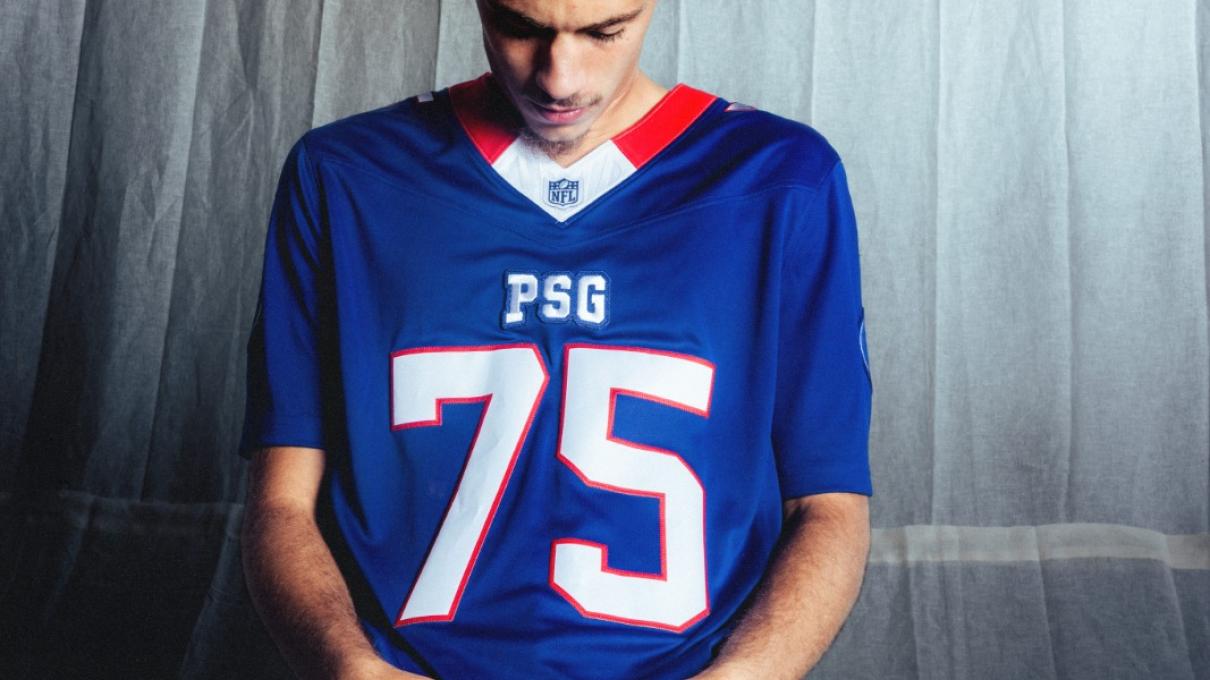 NFL em Paris: PSG apresenta dois jerseys especiais inspirados no futebol americano