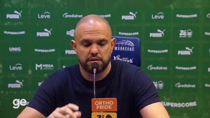 Presidente do Fluminense detona arbitragem contra o Flamengo: "Um lixo, uma merda"