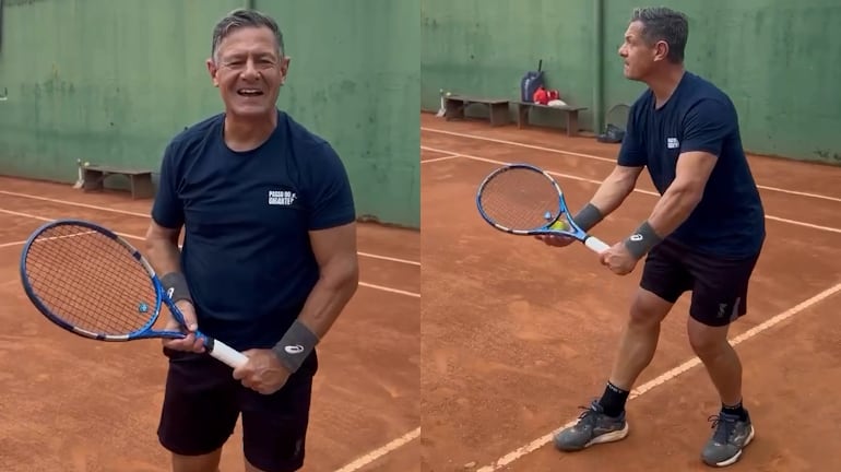 Felipe Andreoli relembra encontro com o tenista Roger Federer: ‘Uma das entrevistas que ele mais gostou de fazer na vida’
