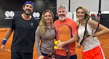 Felipe Andreoli relembra encontro com o tenista Roger Federer: ‘Uma das entrevistas que ele mais gostou de fazer na vida’