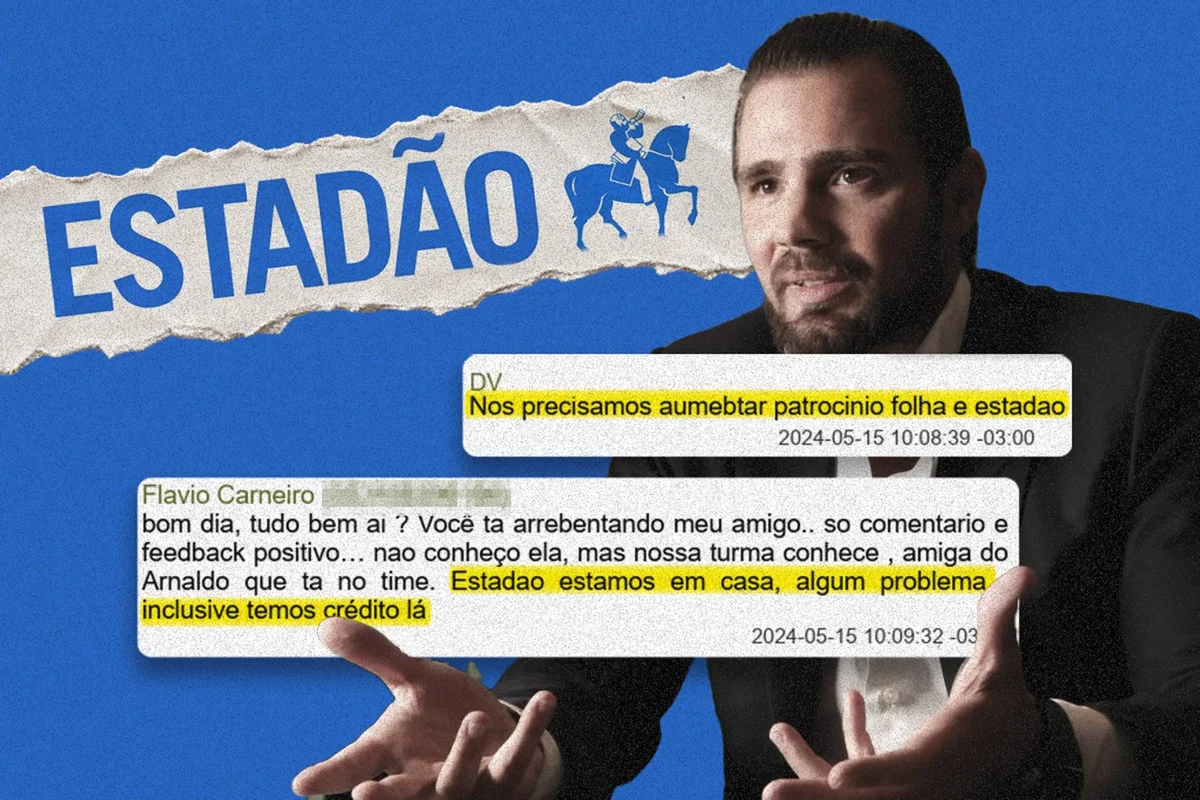 No “Estadão estamos em casa, temos crédito lá”, disse sócio a Daniel Vorcaro