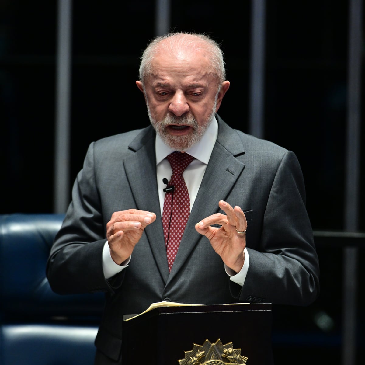O Lula do Brasil diz que agora apoia a redução da idade penal para 16 anos