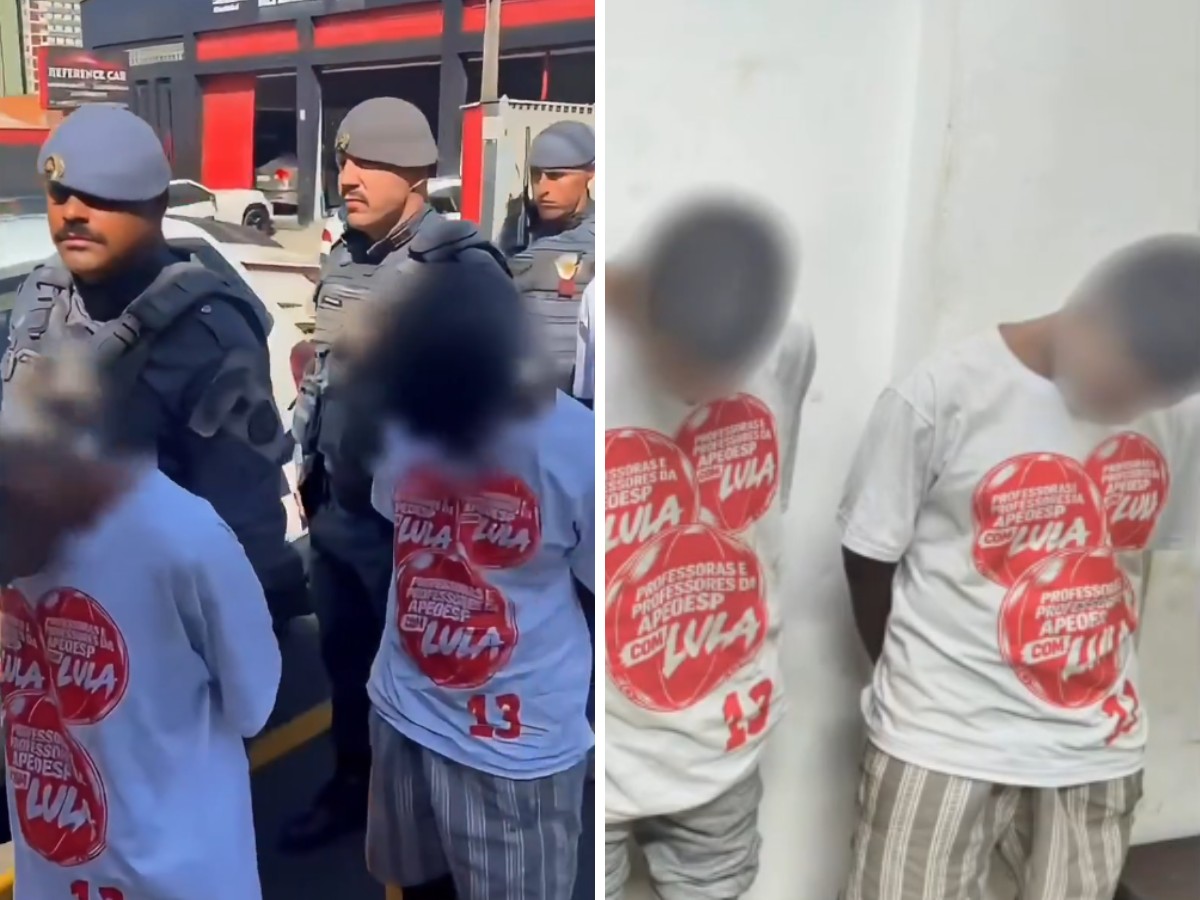 Policiais são acusados de obrigar suspeitos de tráfico a vestirem camiseta de Lula durante abordagem em SP; PM investiga o caso