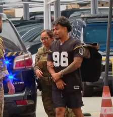 Mãe e irmão de Oruam são presos em operação da PF contra monopólio de internet do Comando Vermelho Foto: Reprodução/GloboNews