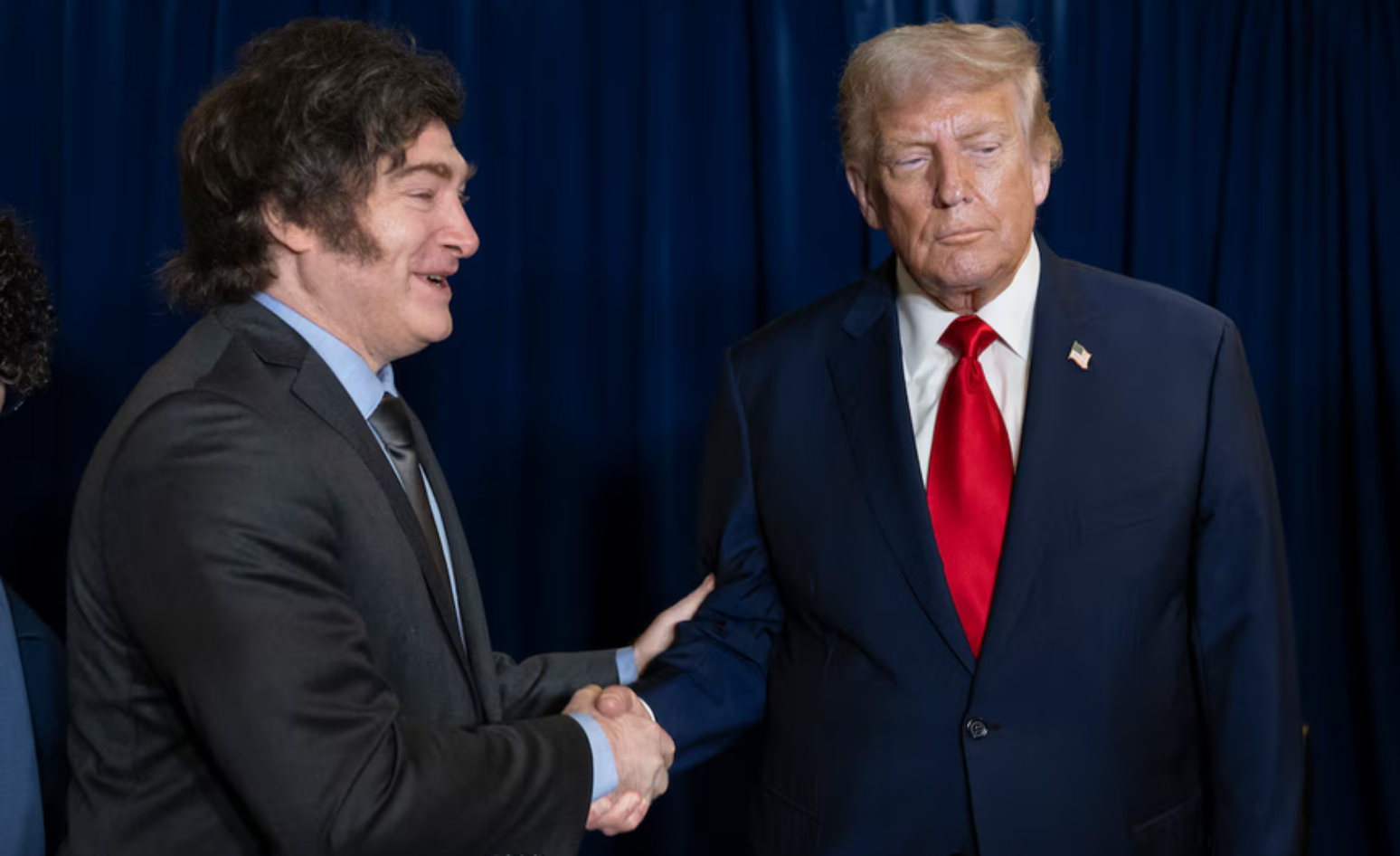 Milei &eacute; um dos aliados do presidente Donald Trump na Am&eacute;rica Latina