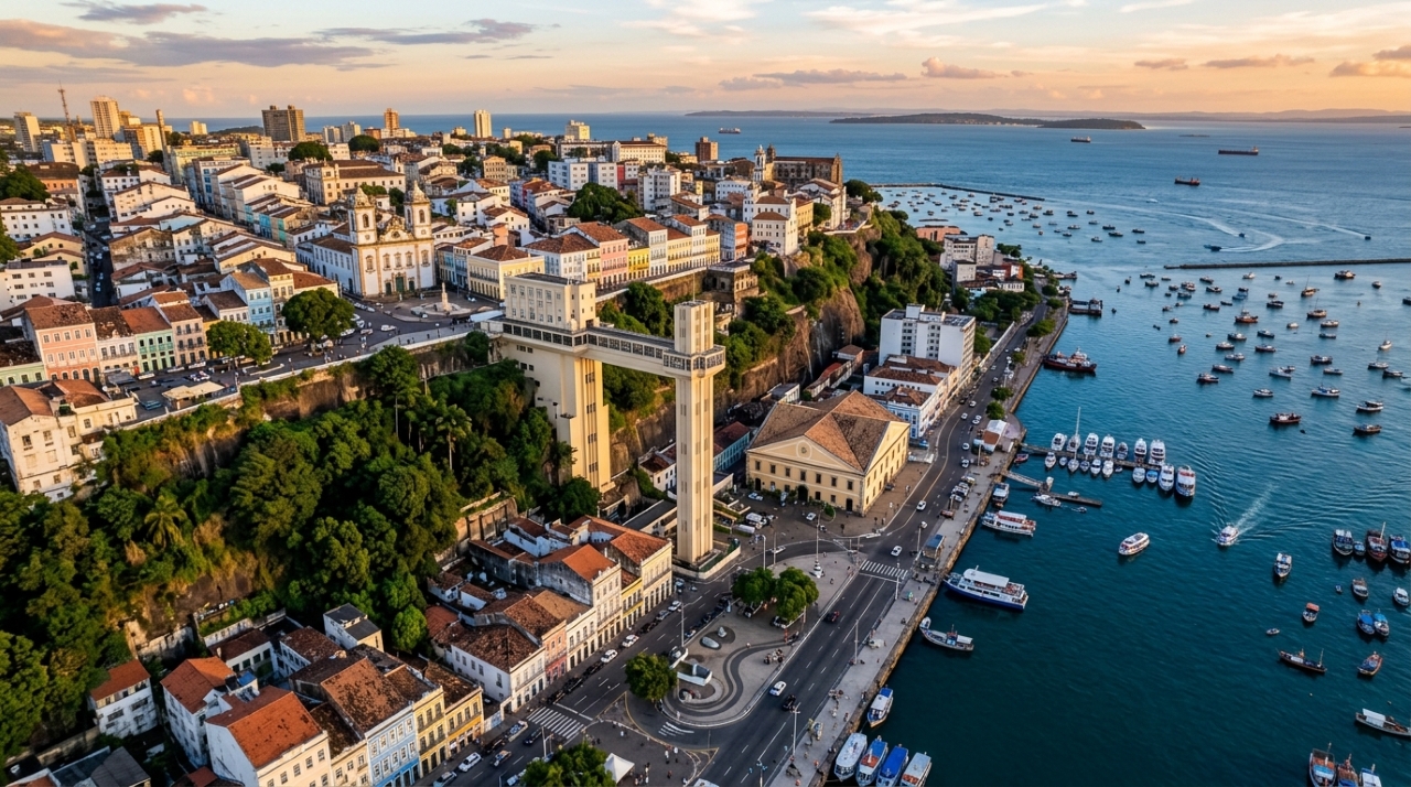 Especialistas em patrimônio concordam: esta capital brasileira mostra como uma cidade pode se adaptar a um desnível de 85 metros e transformar isso em parte de sua estrutura urbana