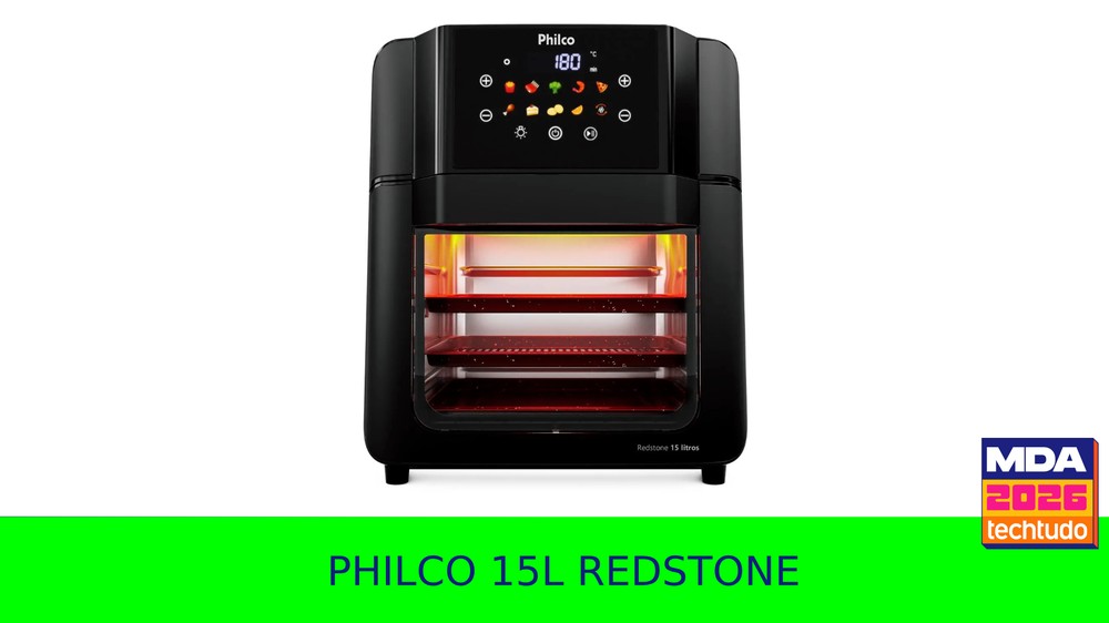 Philco Redstone 15L — Foto: Arte/TechTudo