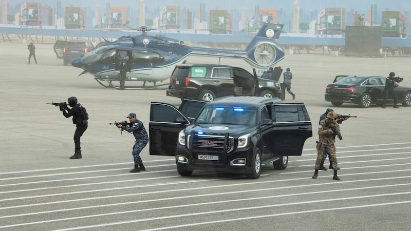 UAE forces at Gulf Security Exercise 3. Photo: Ministry of Interior