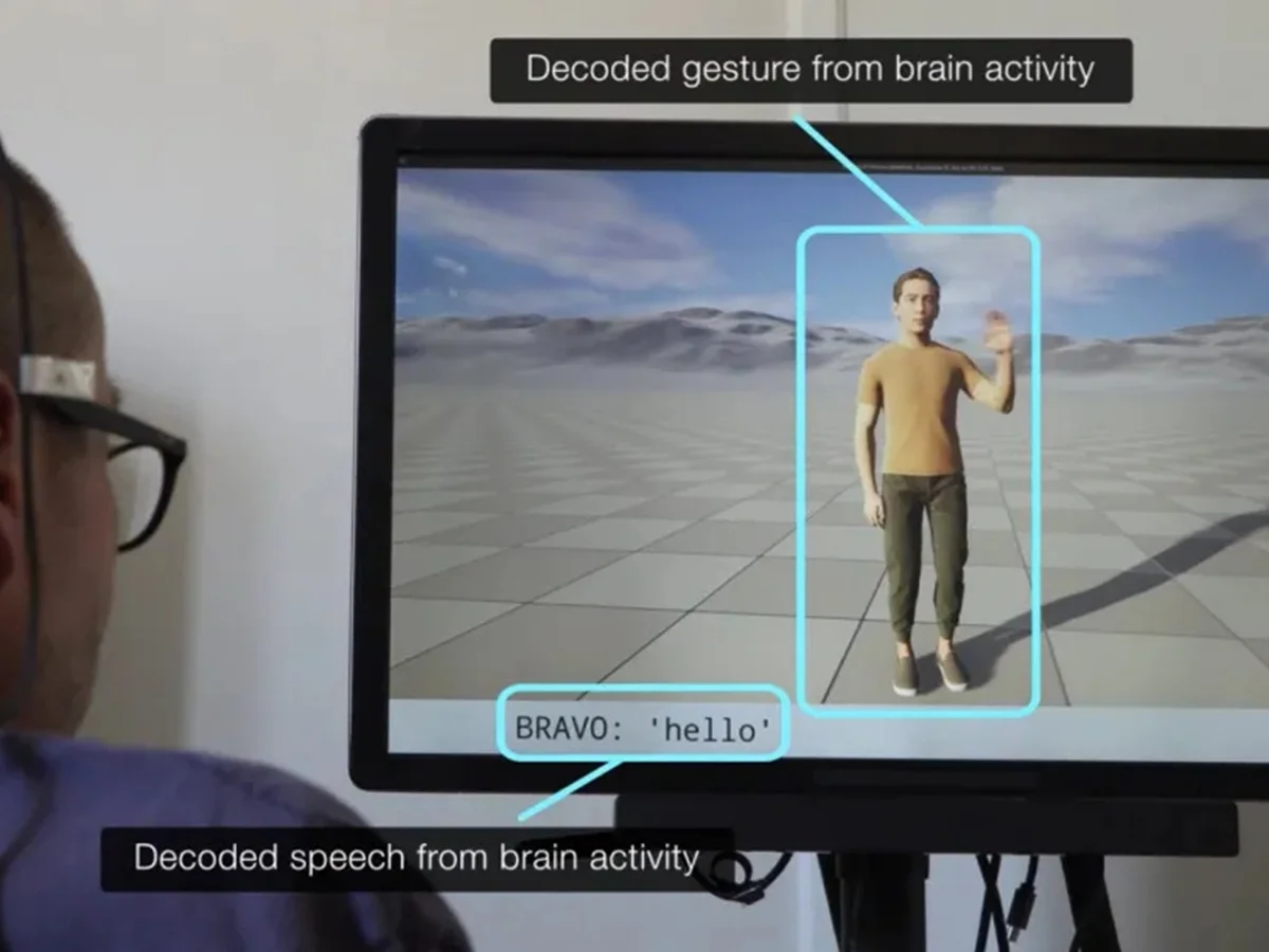 Implante cerebral permite que pessoas paralisadas se comuniquem por avatar